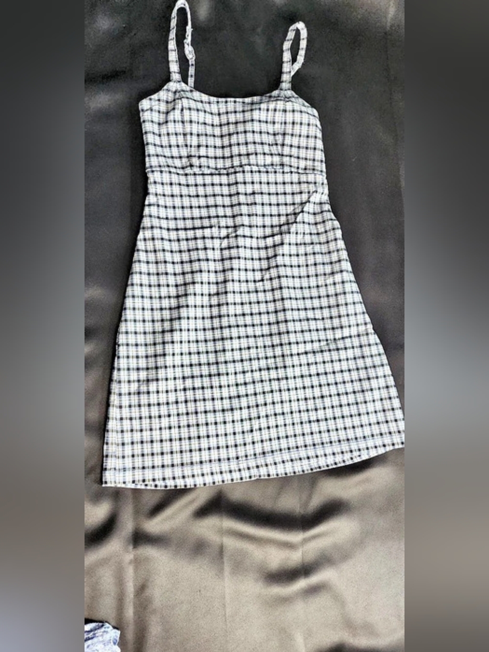 Hollister XS Plaid Mini Dress